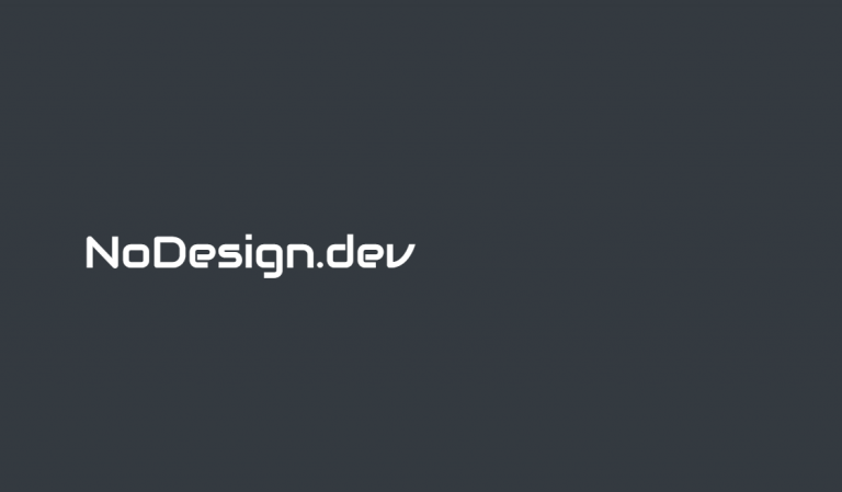 #nodesigndev: design by the hands of developers