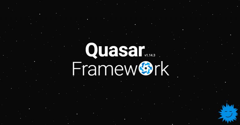 Quasar – the Swiss knife for Vue