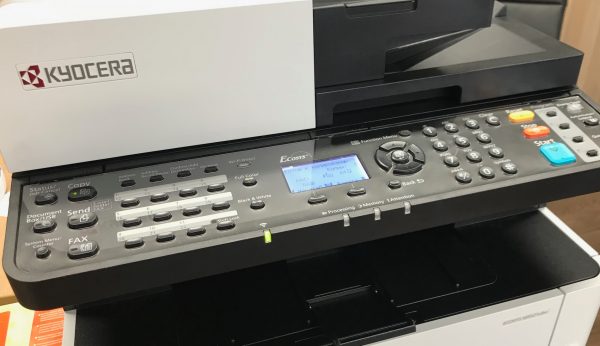 How to set up wi-fi on the ECOSYS M5521 printer