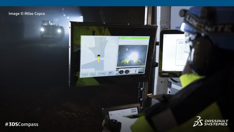 Information management system based on the 3DEXPERIENCE platform for the mining industry