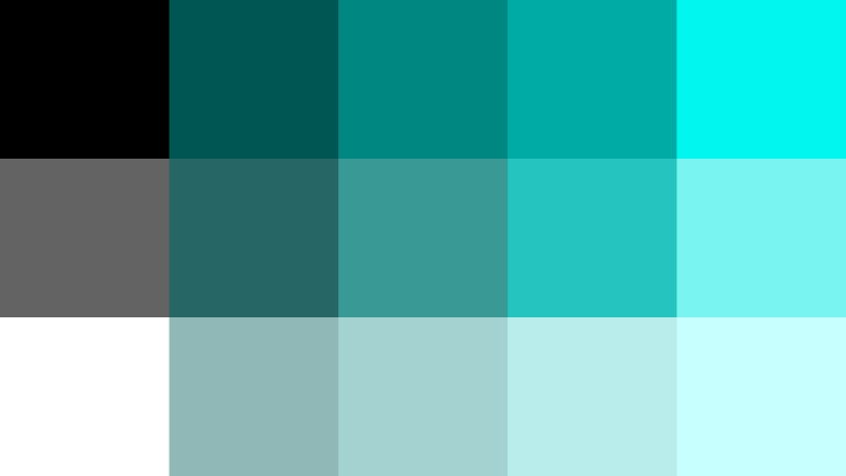 Color palette as part of the design system