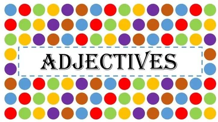 Popular about adjectives in English