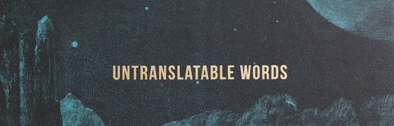 The untranslatable English words we really miss