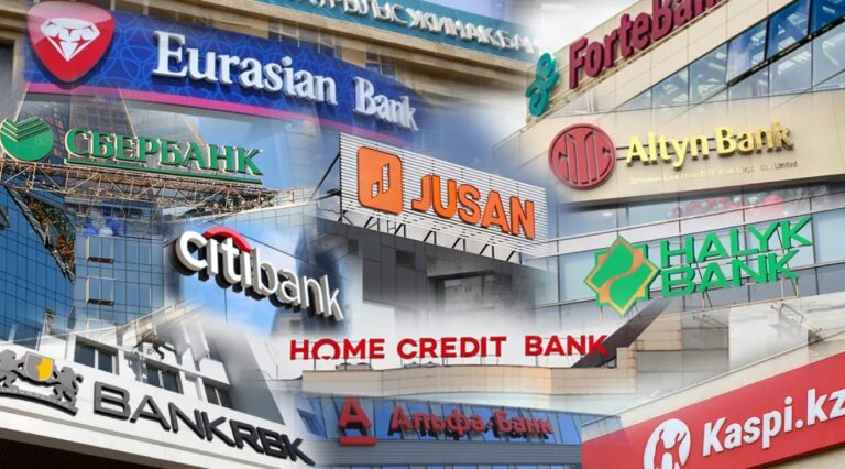 How can a Russian citizen open a bank account in Kazakhstan?