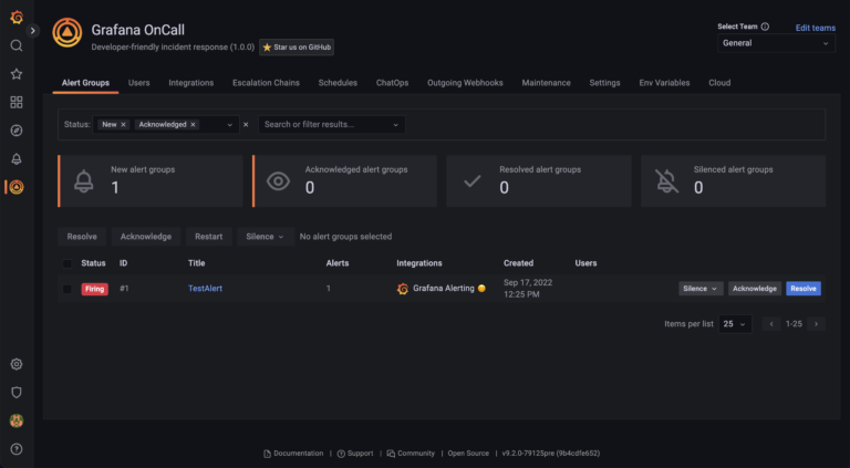 Grafana OnCall – Open Source hub for alerts and incidents