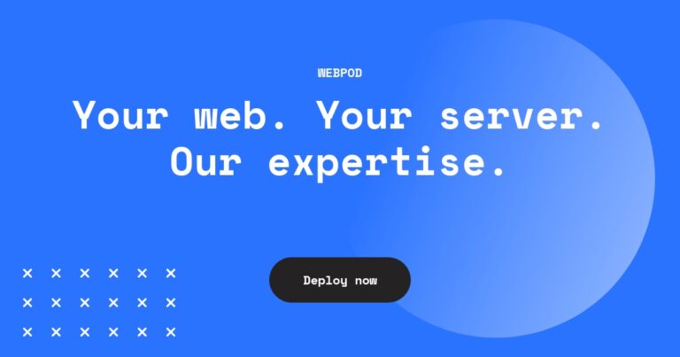 simplified solution for deploying your website