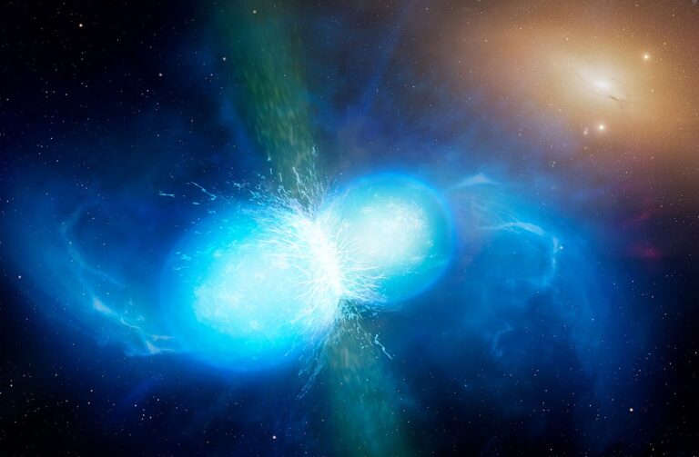 Colliding neutron stars are the best particle accelerators