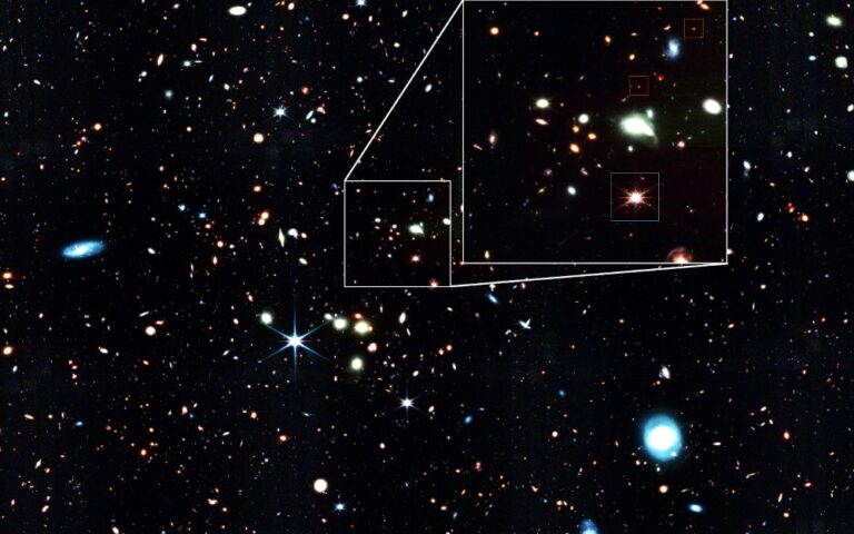 The small red dots in the Webb images turned out to be quasars