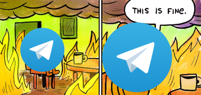 Phishing “features” Telegram