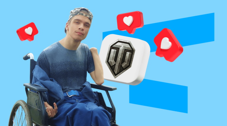 how a streamer with cerebral palsy drags in “tanks”