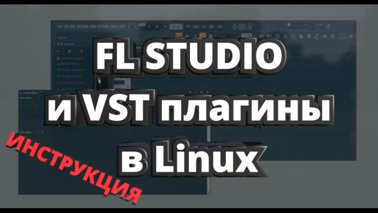 LINUX + FL Studio + paid VST (32+64)