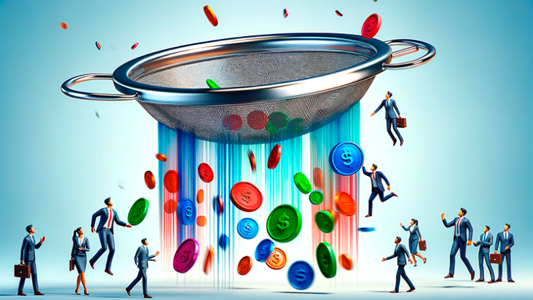 Your business is a sieve.  Why the company is growing, but there is no more money in your pocket