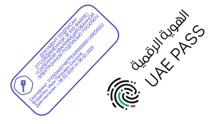 Electronic signature of documents in the UAE